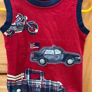 Mix & Match Vehicle Boys Tank Top